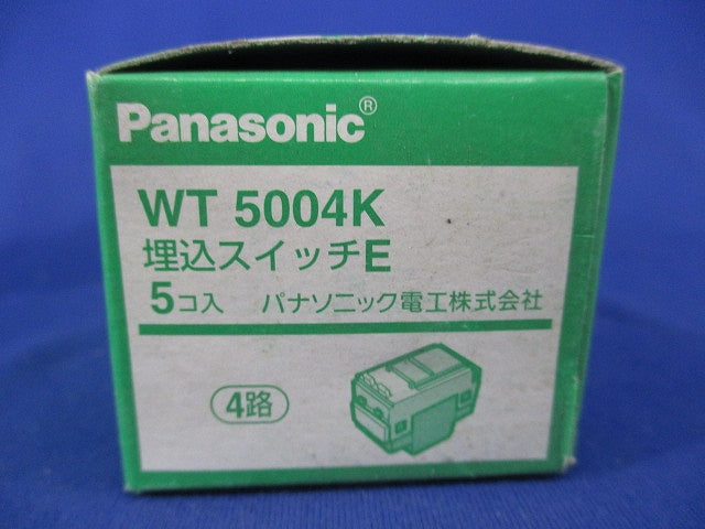 埋込スイッチE(5個入) WT5004K