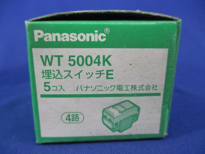 埋込スイッチE(5個入) WT5004K
