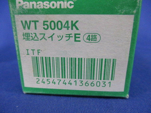 埋込スイッチE(5個入) WT5004K