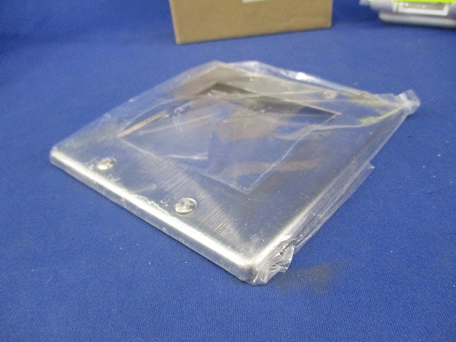 フルカラー 2連設穴ステンレスプレート(8枚入)National WN88609