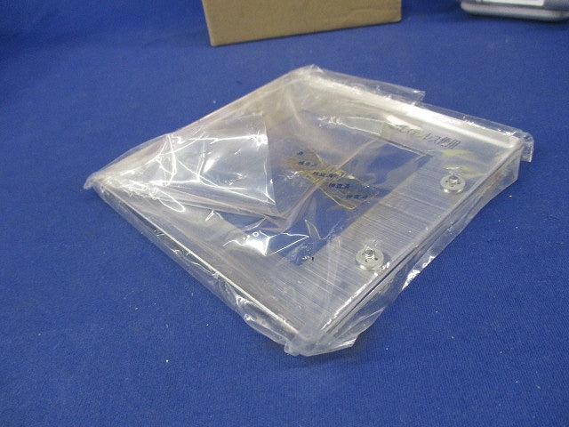 フルカラー 2連設穴ステンレスプレート(8枚入)National WN88609