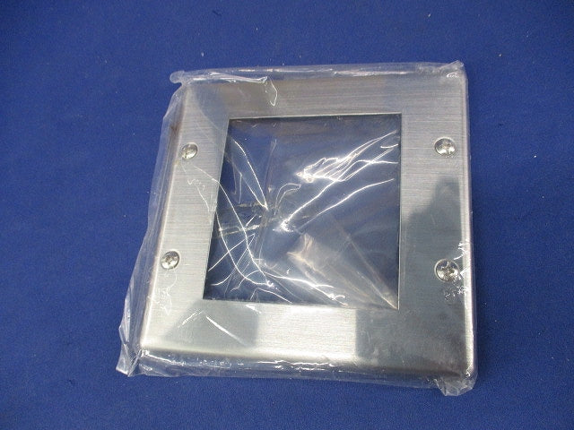 フルカラー 2連設穴ステンレスプレート(8枚入)National WN88609