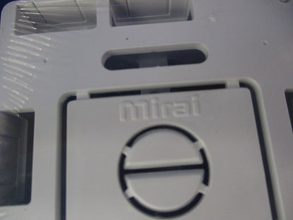 モール用スイッチボックス(2個入)(カベ白) MSB-1W