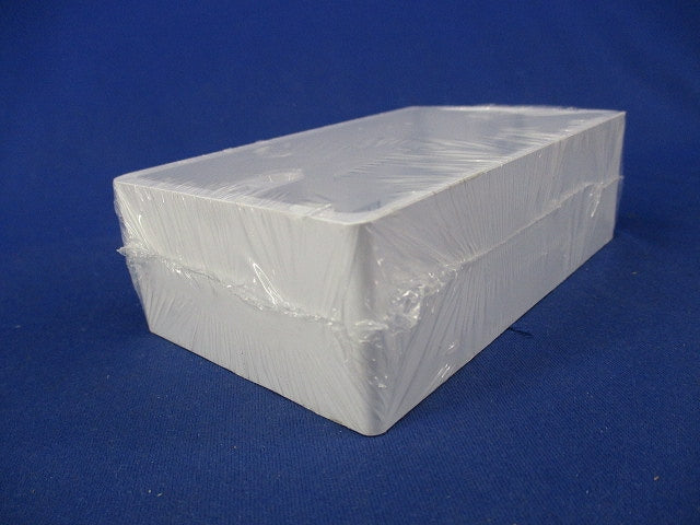 モール用スイッチボックス(2個入)(カベ白) MSB-1W