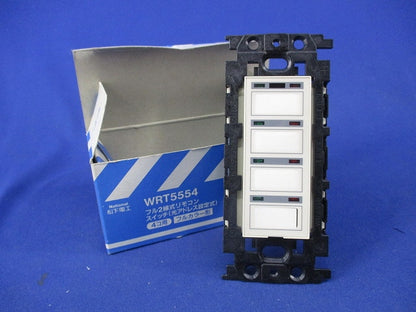 フル2線式リモコンスイッチ4コ用 National WRT5554