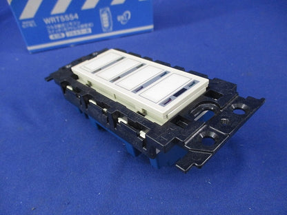 フル2線式リモコンスイッチ4コ用 National WRT5554