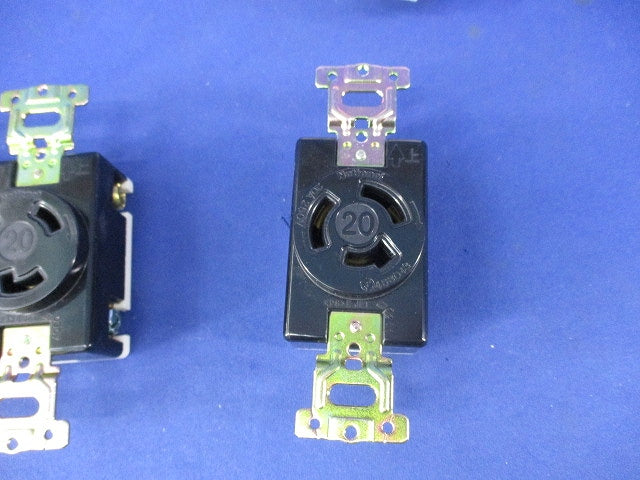 引掛埋込コンセント(5個入)(ブラック) WF2320K