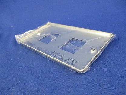 新金属プレート2コ用(10枚入)(新品未開封) WN7502