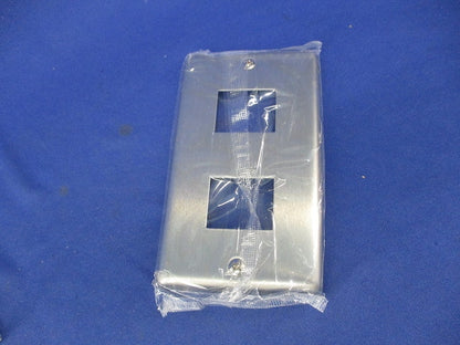 新金属プレート2コ用(10枚入)(新品未開封) WN7502