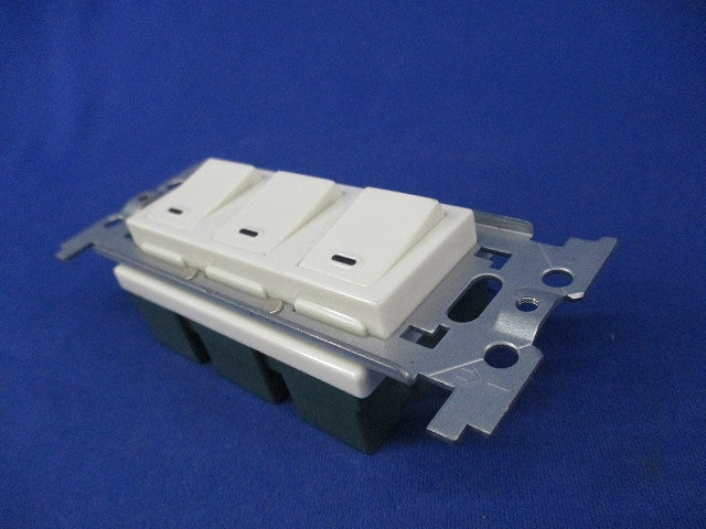 埋込トリプルスイッチB WN5311