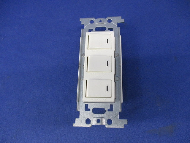 埋込トリプルスイッチB WN5311