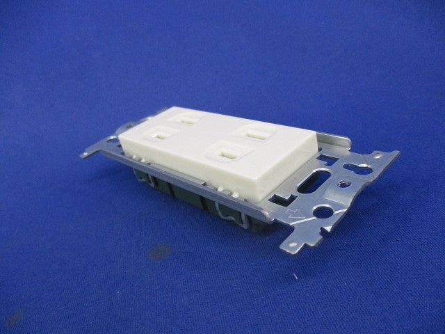 埋込ダブルコンセント(5個入) WN1302