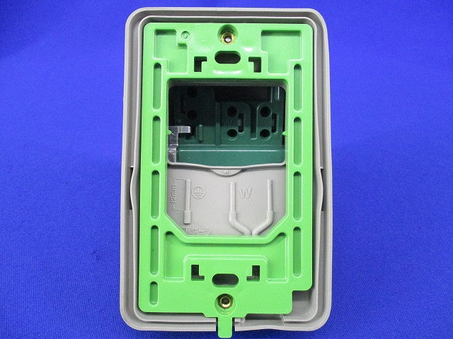 フル接地防水コンセント(キズ・汚れ有)National WK4102K