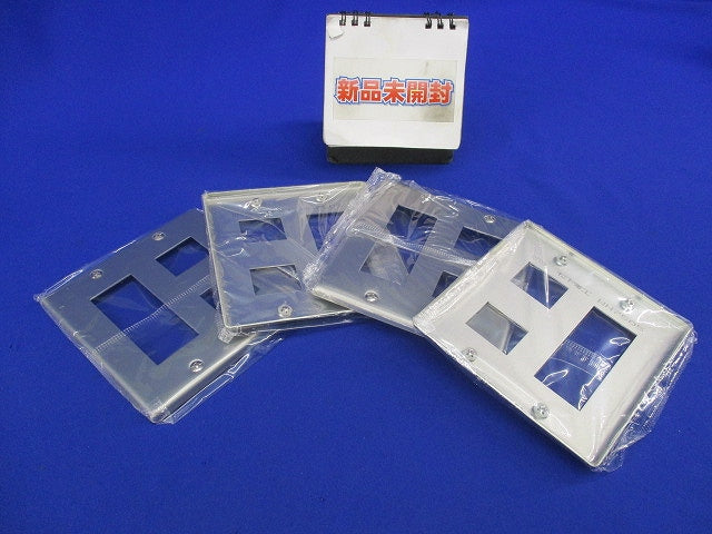 新金属プレート5コ用(4枚入)(新品未開梱) WN7505