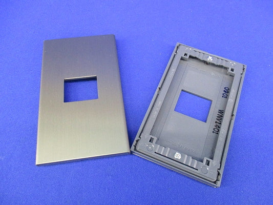 フルメタルプレート1コ用(2枚入)(シルバーグレー)National WNV1401