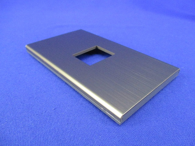 フルメタルプレート1コ用(2枚入)(シルバーグレー)National WNV1401