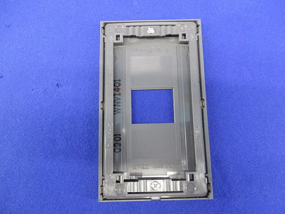 フルメタルプレート1コ用(2枚入)(シルバーグレー)National WNV1401