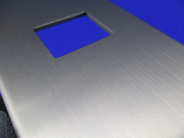 フルメタルプレート1コ用(2枚入)(シルバーグレー)National WNV1401