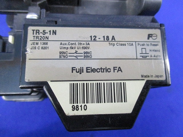 電磁接触器 サーマルリレーセット SC-5-1+TR-5-1N