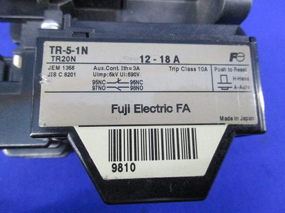電磁接触器 サーマルリレーセット SC-5-1+TR-5-1N