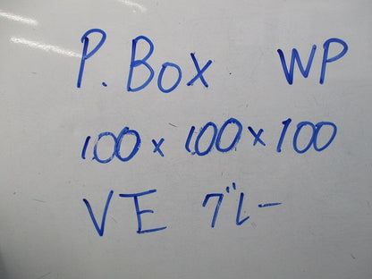 プルボックス(VE) 100×100×100