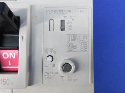 漏電遮断器3P3E150A NV250-CV