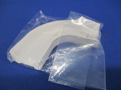 メタルモール付属品 フラットエルボ後付け型 A型(10個入)(ホワイト) DZA129W