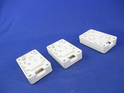 露出アースターミナル付接地コンセントセット(混在3個入) WKS214他