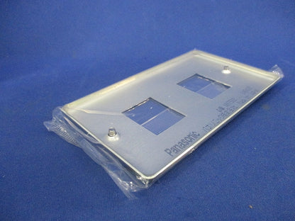 新金属プレート2コ用(10枚入) WN7502010