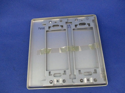 新金属カバープレート2連用(6枚入) WN7592