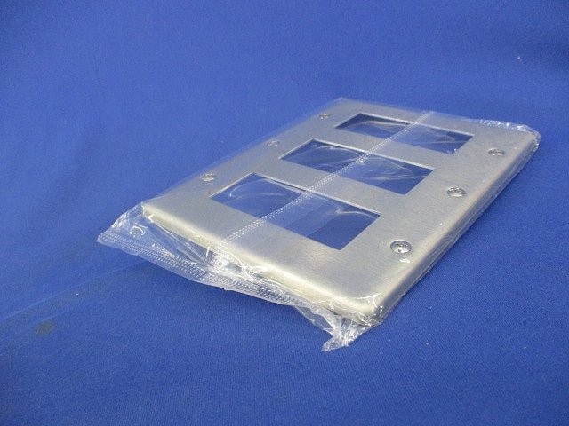 新金属プレート9コ用(4枚入)SUS WN7509