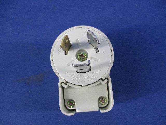 接地2P20A引掛コーナーキャップ(5個入)(汚れ有)National WF3524