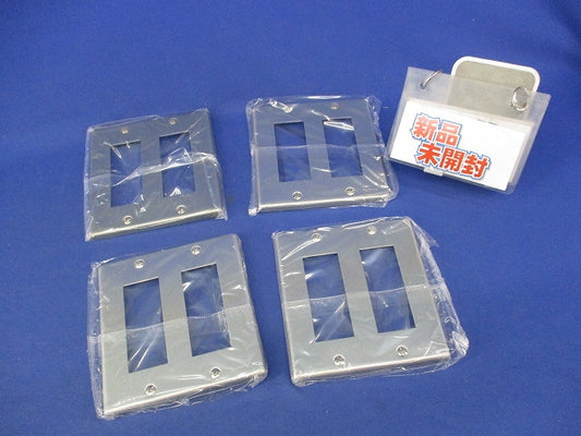 新金属プレート 標準プレート6コ用(4枚入)(新品未開封) WN7506