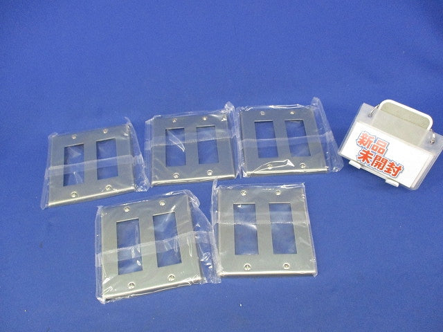 新金属プレート 標準プレート6コ用(5枚入)(新品未開封) WN7506
