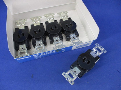 引掛埋込コンセント(5個入)(ブラック)National WF2215BK