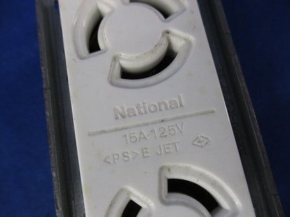 接地2P15A引掛埋込ダブルコンセント(6個入)National WTF23123