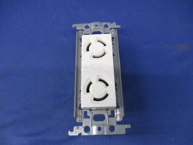 接地2P15A引掛埋込ダブルコンセント(6個入)National WTF23123