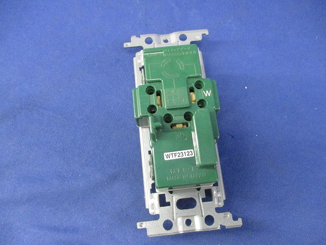 接地2P15A引掛埋込ダブルコンセント(6個入)National WTF23123