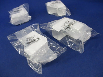 エムケーダクト付属品セット(混在4個入)(ホワイト) MDSC112他