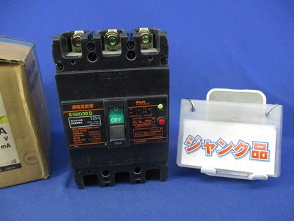 漏電遮断器3P3E125A(ジャンク品) SG203BD
