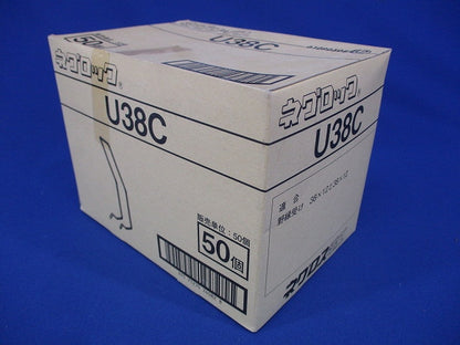 軽みぞ形鋼交差金具 50個入 U38C-50
