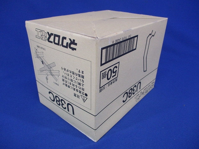 軽みぞ形鋼交差金具 50個入 U38C-50