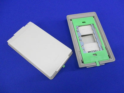 防滴プレート1コ用(取付枠付)(２個入)National WN7901