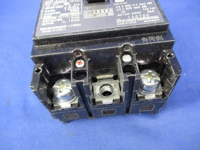 漏電ブレーカ 3P3E100A GE103CA