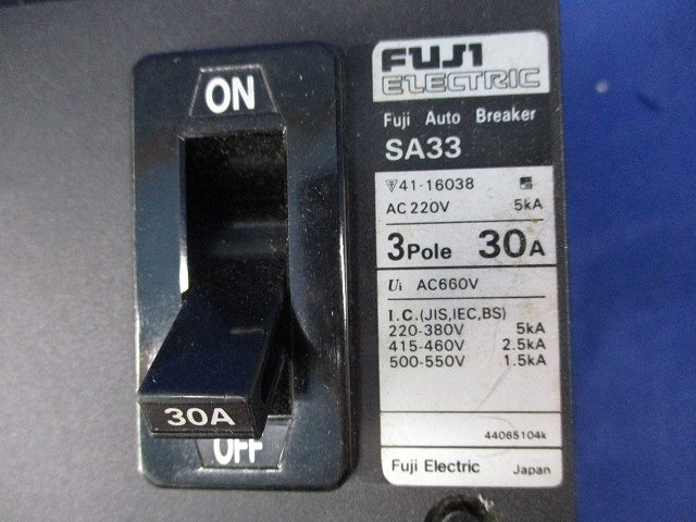 オートブレーカ 3P30A SA33
