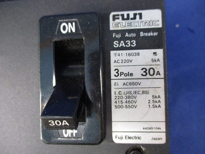オートブレーカ 3P30A SA33