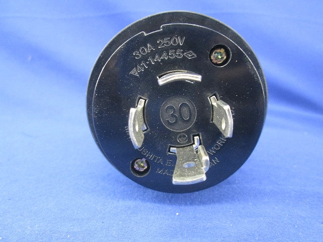 接地3P30A 引掛防水ゴムキャップ(圧着端子無)National WF8430