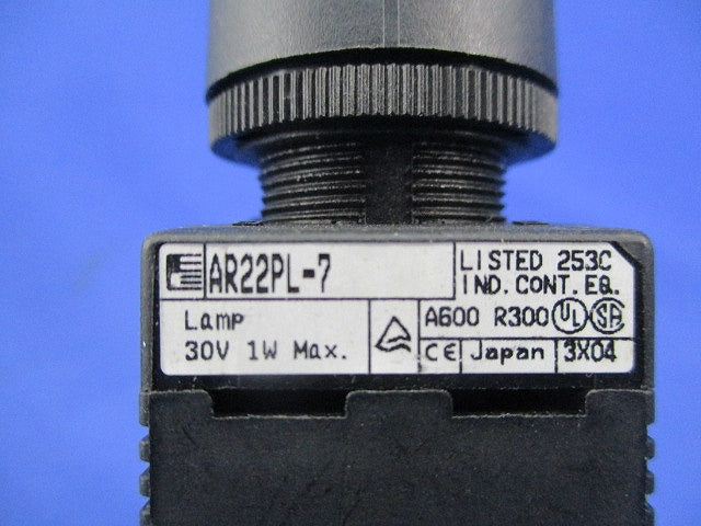 セレクタスイッチ AR22PL-7+AR9T511-M