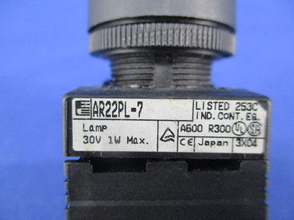 セレクタスイッチ AR22PL-7+AR9T511-M