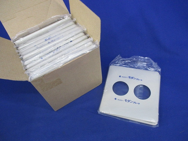 コンセントプレート(11個入)ミルキーホワイト WN6023W